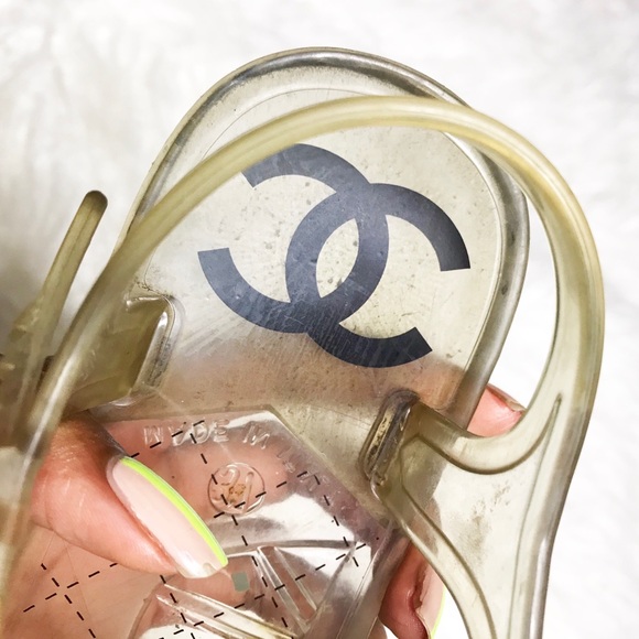 💎RARE!!!” Chanel Jelly Diamond Sandal 💎 - Picture 3 of 5